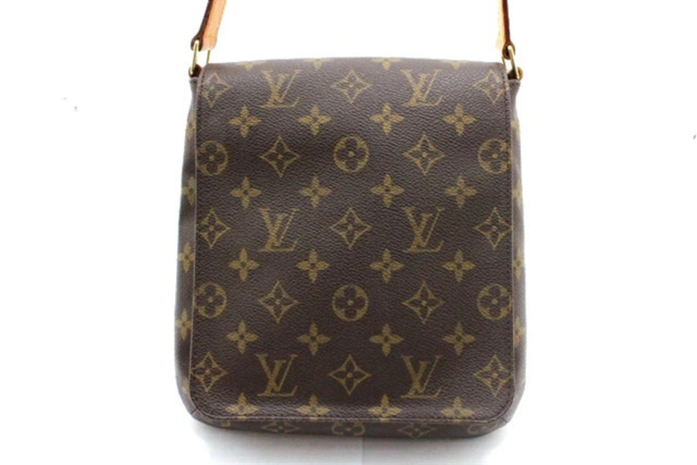 Louis Vuitton Salsa Musette Bag Short Shoulder Monogram Brown